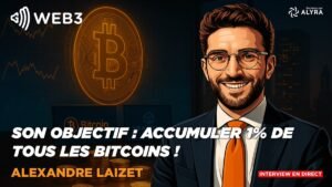 GM Web3 — Il veut acquérir 1% de tous les bitcoins – Entretien avec Alexandre Laizet (Capital B)
