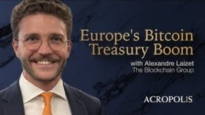 New Foundations E44 — Europe’s Bitcoin Treasury Boom with Alexandre Laizet of The Blockchain Group