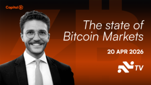 The State of Bitcoin Markets — Roxom x Capital B — 20 Apr 2026