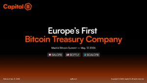MadBitcoin 2026 — Capital B Keynote — Slides
