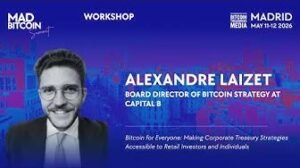 Workshop de Alexandre Laizet at MadBitcoin Summit 2026 — Metropolis Stage